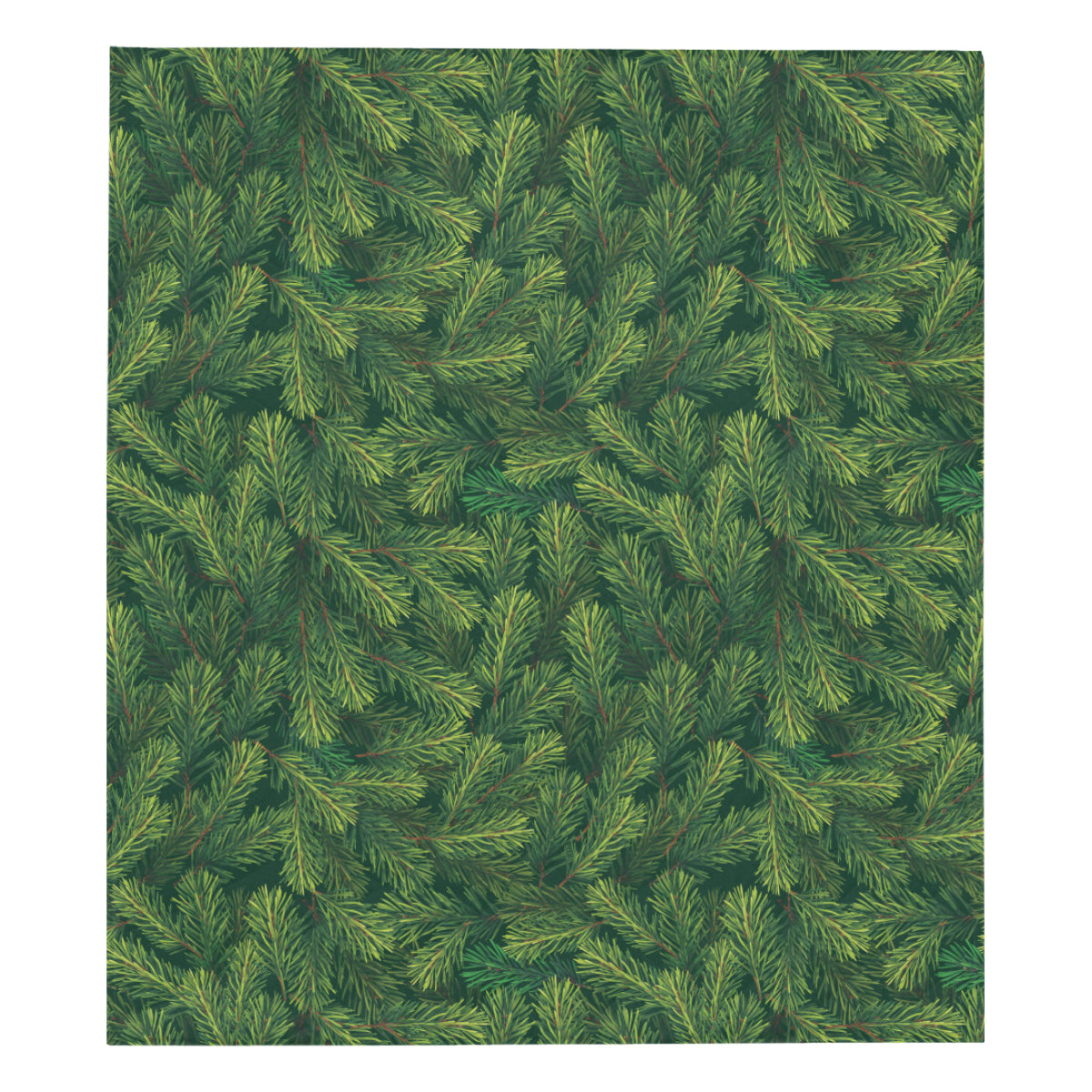 Christmas Tree Pattern Print Design 02 Premium Quilt
