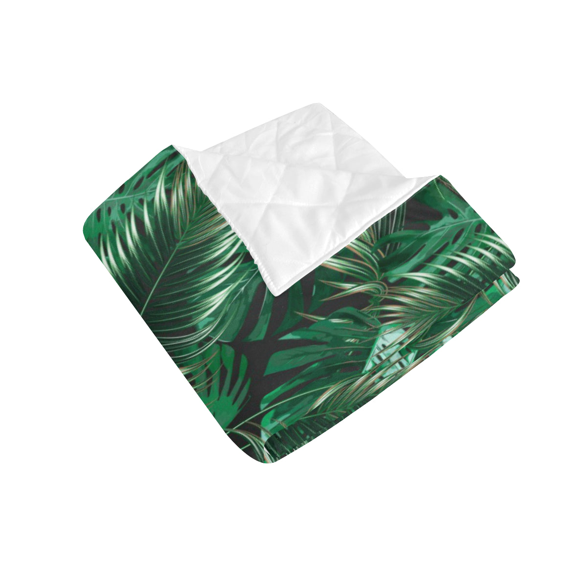 Tropical Flower Pattern Print Design TF012 Premium Quilt