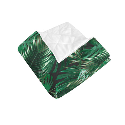 Tropical Flower Pattern Print Design TF012 Premium Quilt