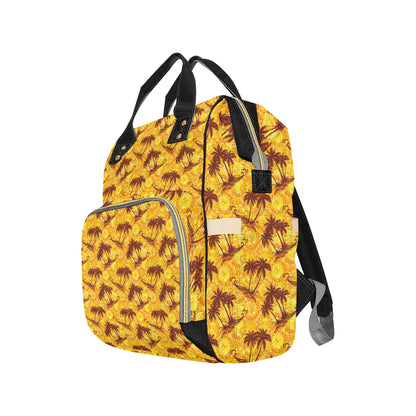 Palm Tree Pattern Print Design PT012 Diaper Bag Backpack