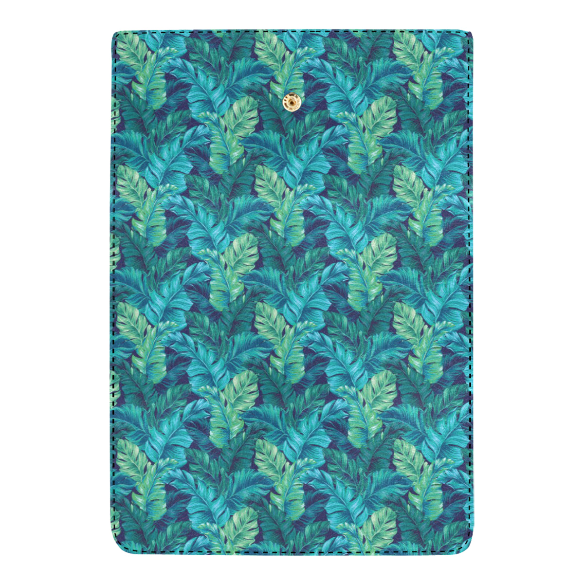 Banana Leaf Pattern Print Design 06 Women's Trifold Wallet