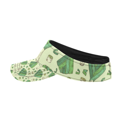 Leek Pattern Print Design 04 Unisex Sun Visor