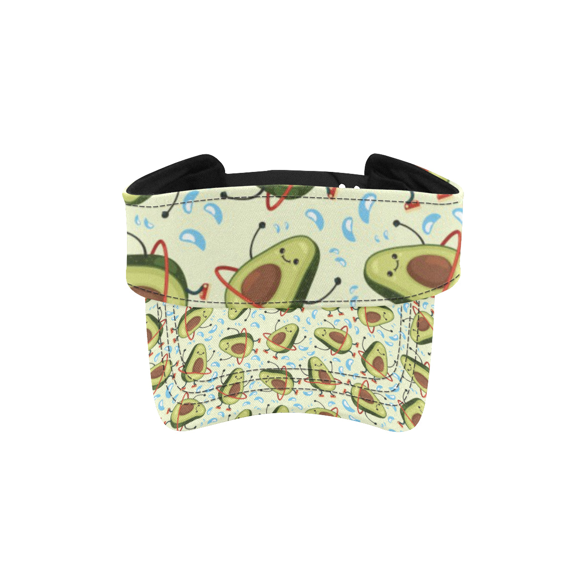 Avocado Pattern Print Design AC02 Unisex Sun Visor
