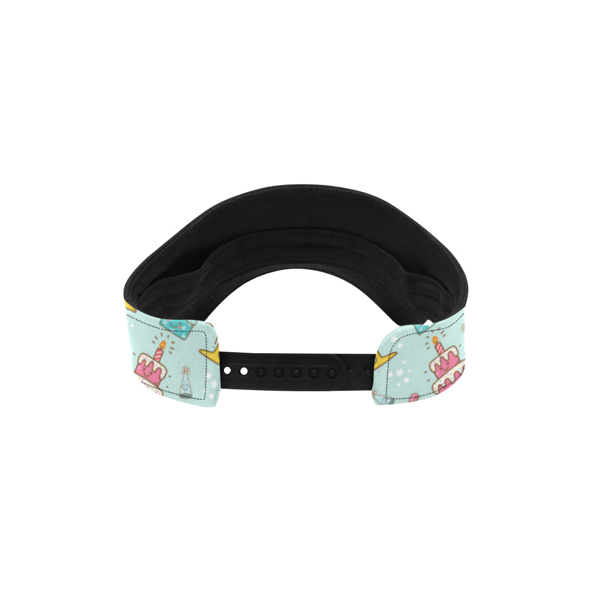 Cake Pattern Print Design 06 Unisex Sun Visor