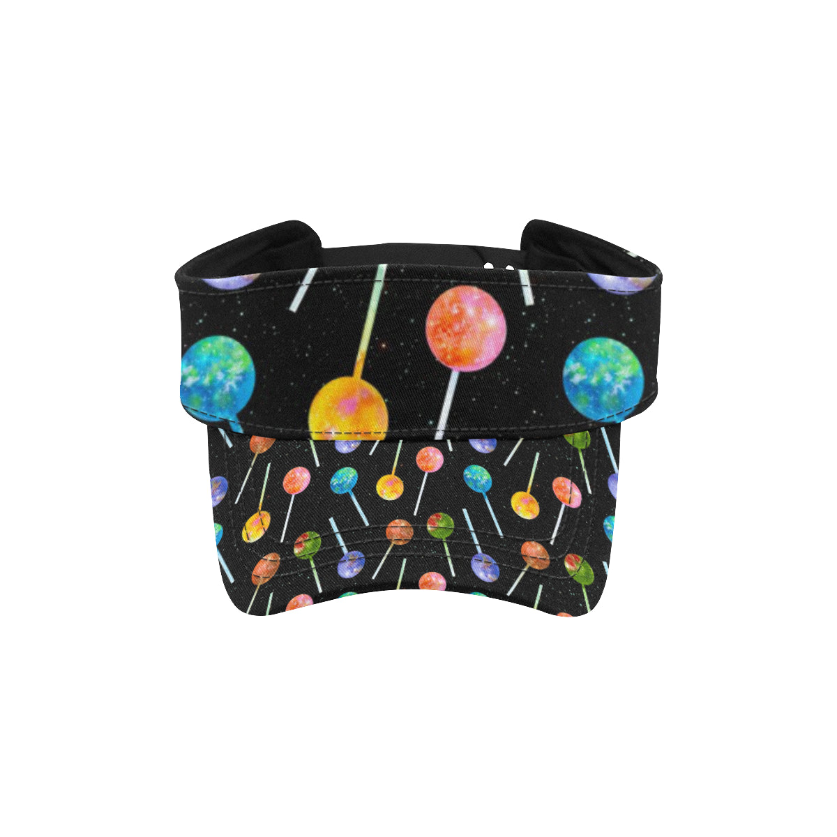 Lollipop Pattern Print Design LL04 Unisex Sun Visor
