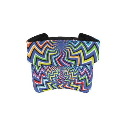 Optical illusion Pattern Print Design A02 Unisex Sun Visor