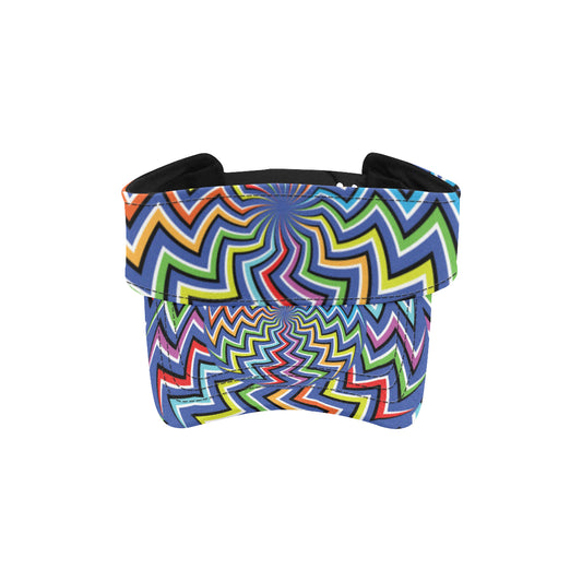 Optical illusion Pattern Print Design A02 Unisex Sun Visor