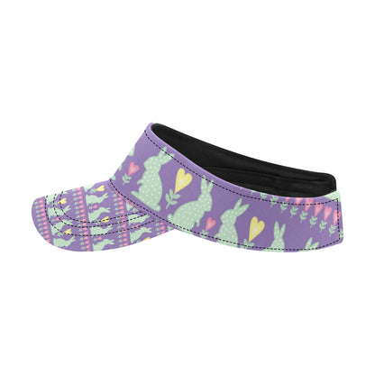 Rabbit Pattern Print Design RB01 Unisex Sun Visor