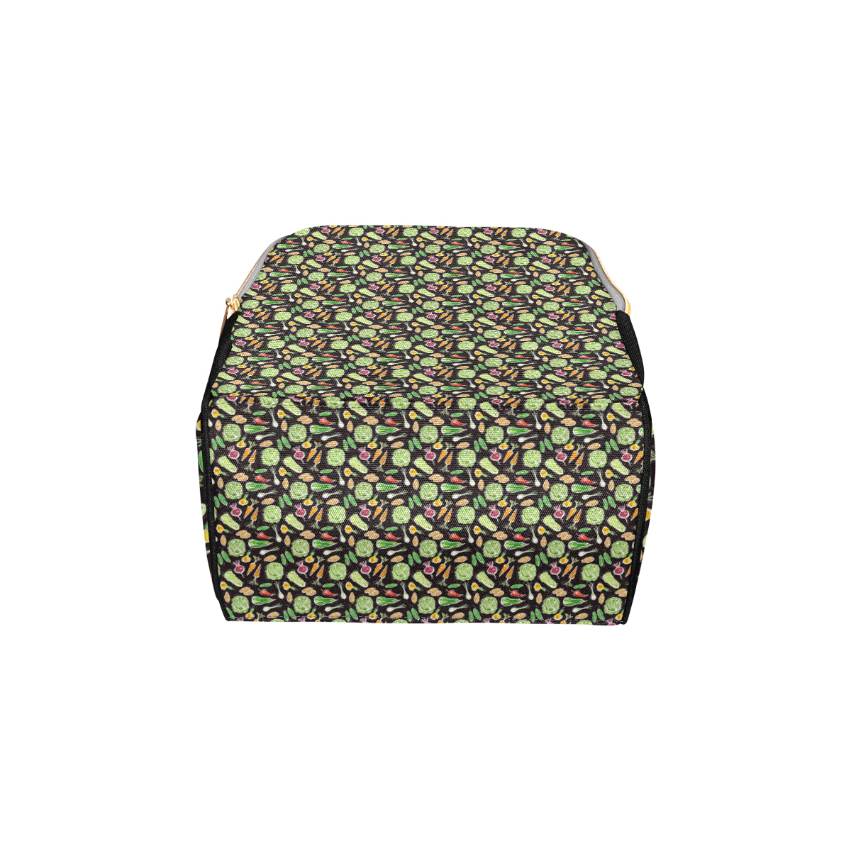 Vegan Draw Themed Design Print Diaper Bag Backpack