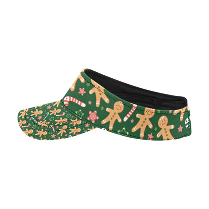 Gingerbread Pattern Print Design 04 Unisex Sun Visor