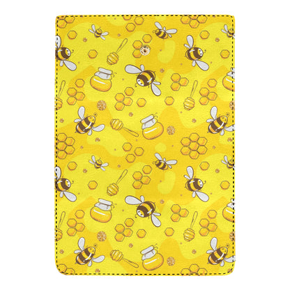 Bee Pattern Print Design BEE01 Women's Trifold Wallet