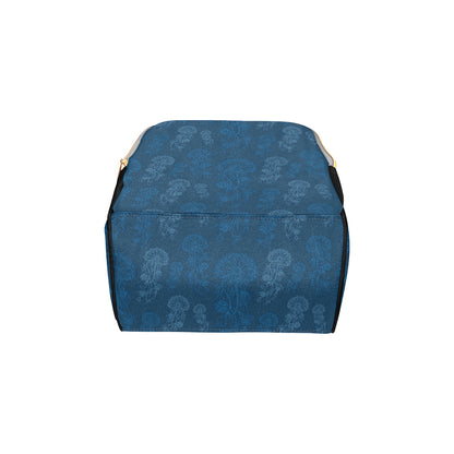 Jellyfish Pattern Print Design 01 Diaper Bag Backpack