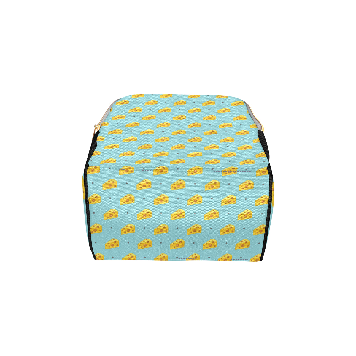 Cheese Pattern Print Design 02 Diaper Bag Backpack
