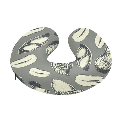 Peanut Pattern Print Design A01 U-Shaped Travel Neck Pillow