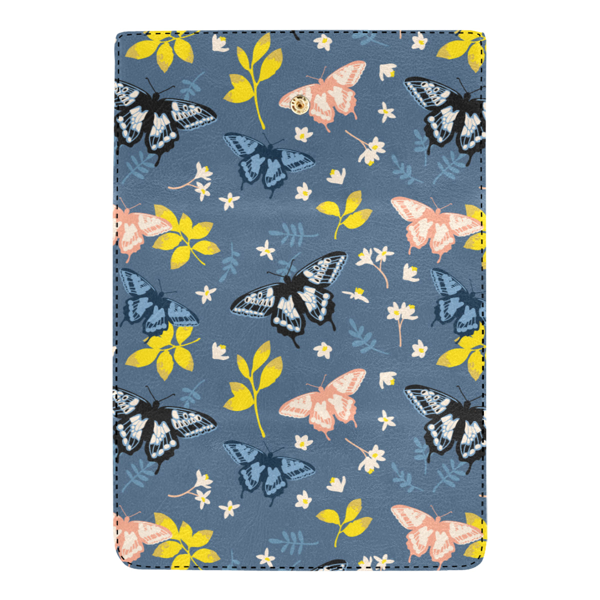Monarch Butterfly Pattern Print Design 02 Women's Trifold Wallet