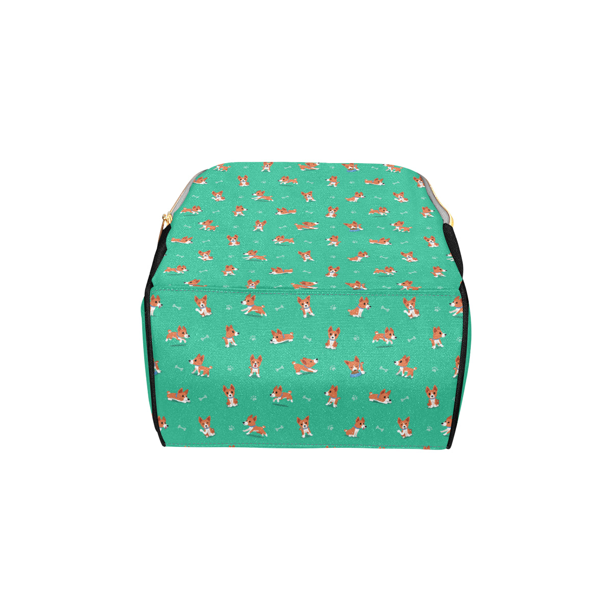 Basenji Pattern Print Design 02 Diaper Bag Backpack