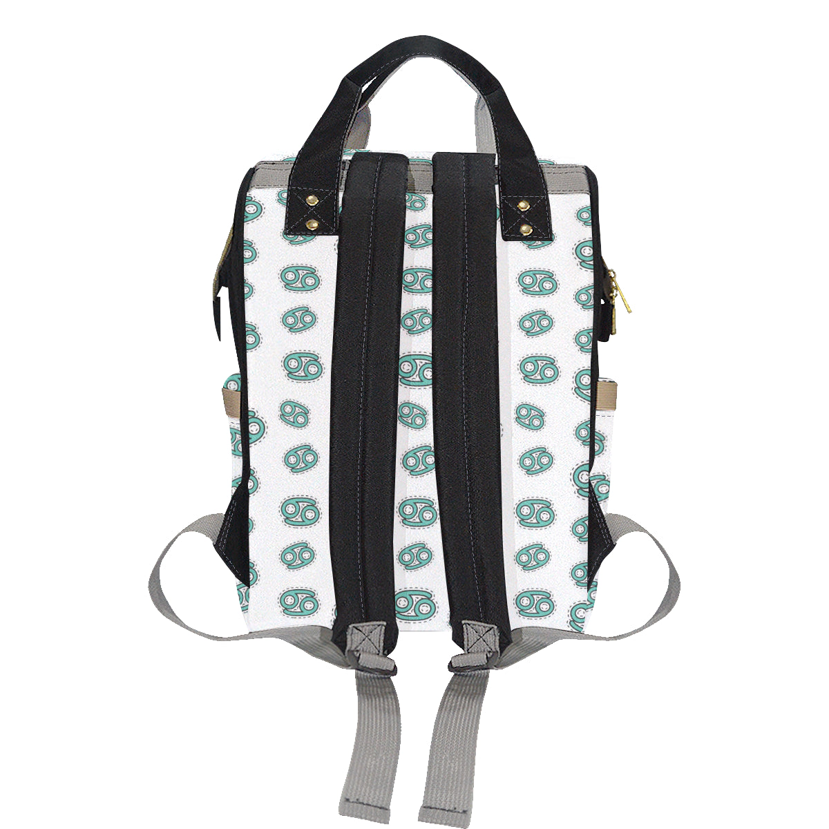 Cancer Zodiac Pattern Print Design 04 Diaper Bag Backpack