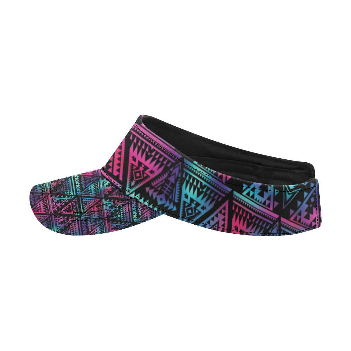 Tribal aztec Dark Multicolor Unisex Sun Visor