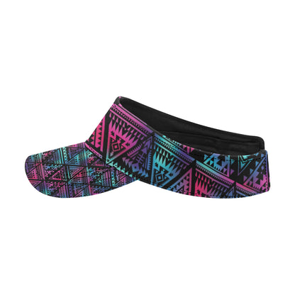 Tribal aztec Dark Multicolor Unisex Sun Visor