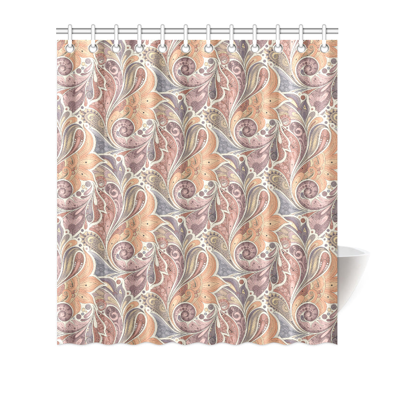 Boho Pattern Print Design 03 Shower Curtain