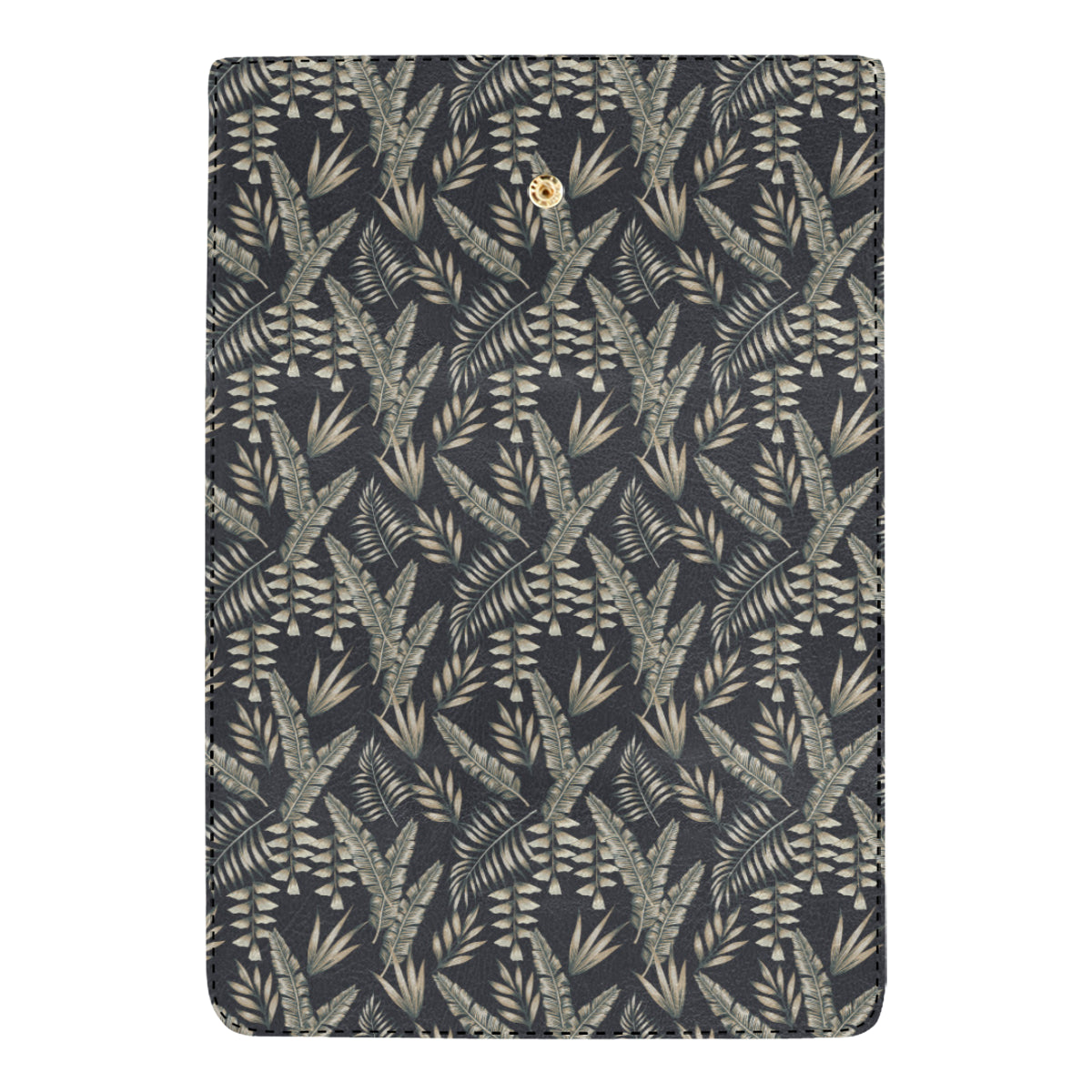 Banana Leaf Pattern Print Design 07 Women's Trifold Wallet