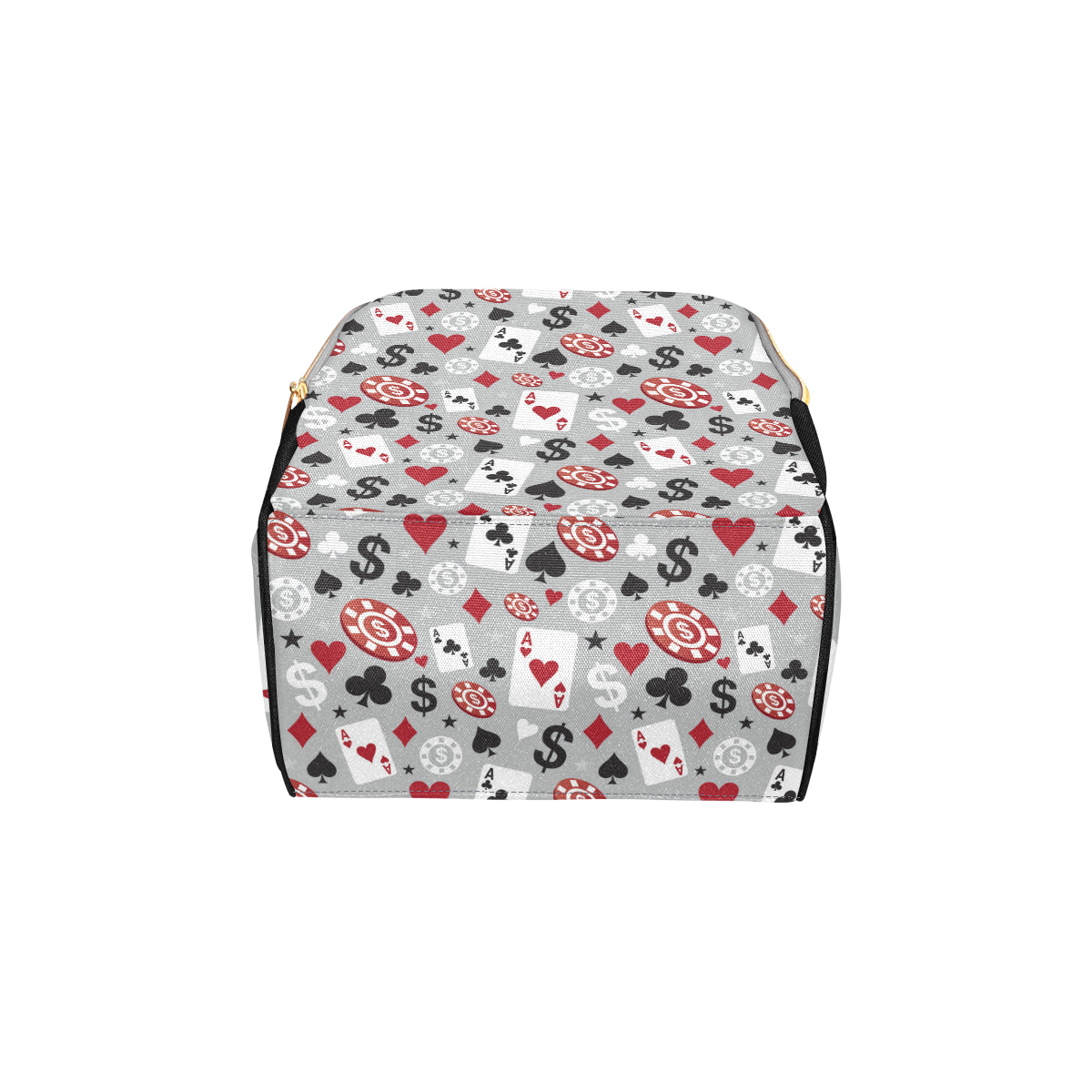 Casino Pattern Print Design 01 Diaper Bag Backpack