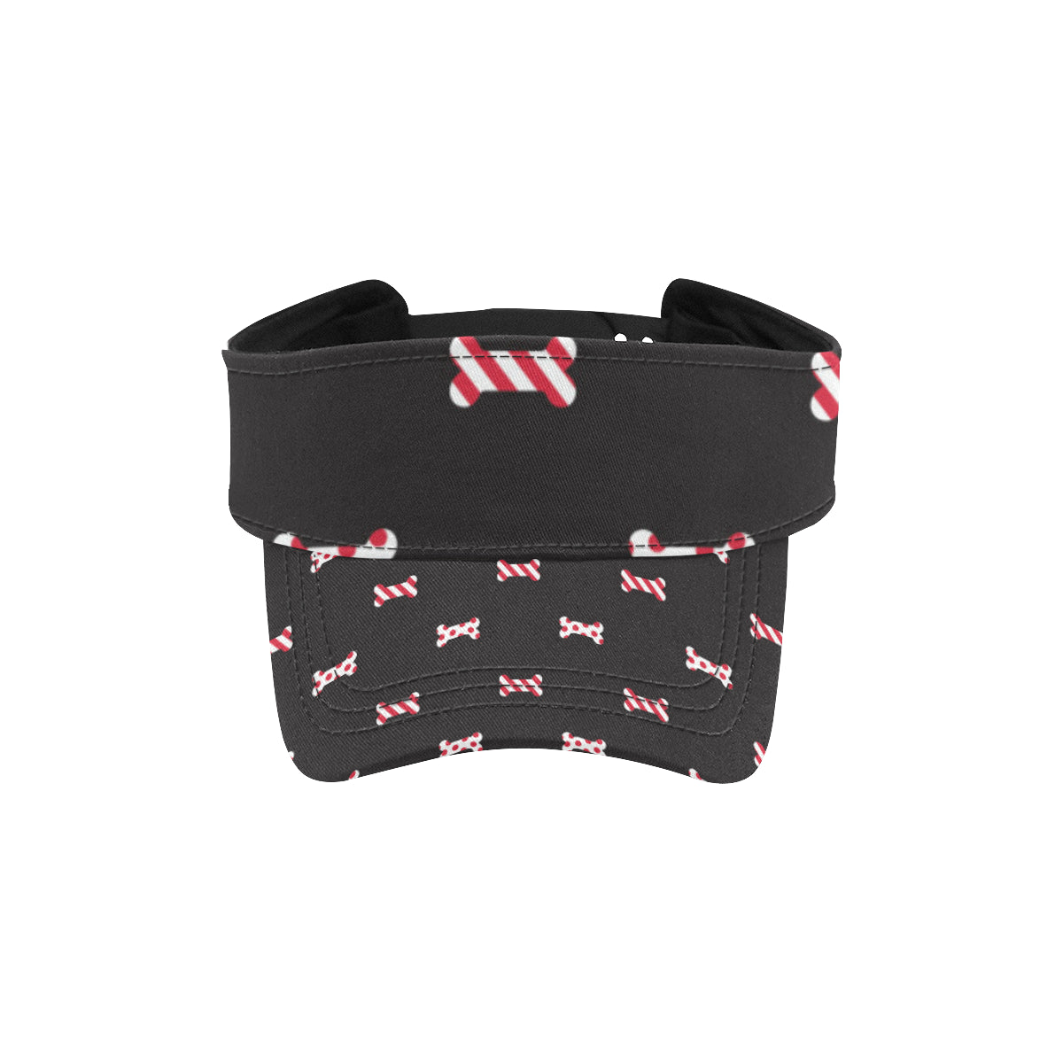 Dog Bone Pattern Print Design 04 Unisex Sun Visor