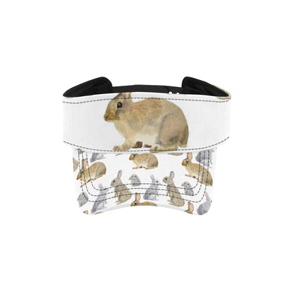 Rabbit Pattern Print Design 02 Unisex Sun Visor