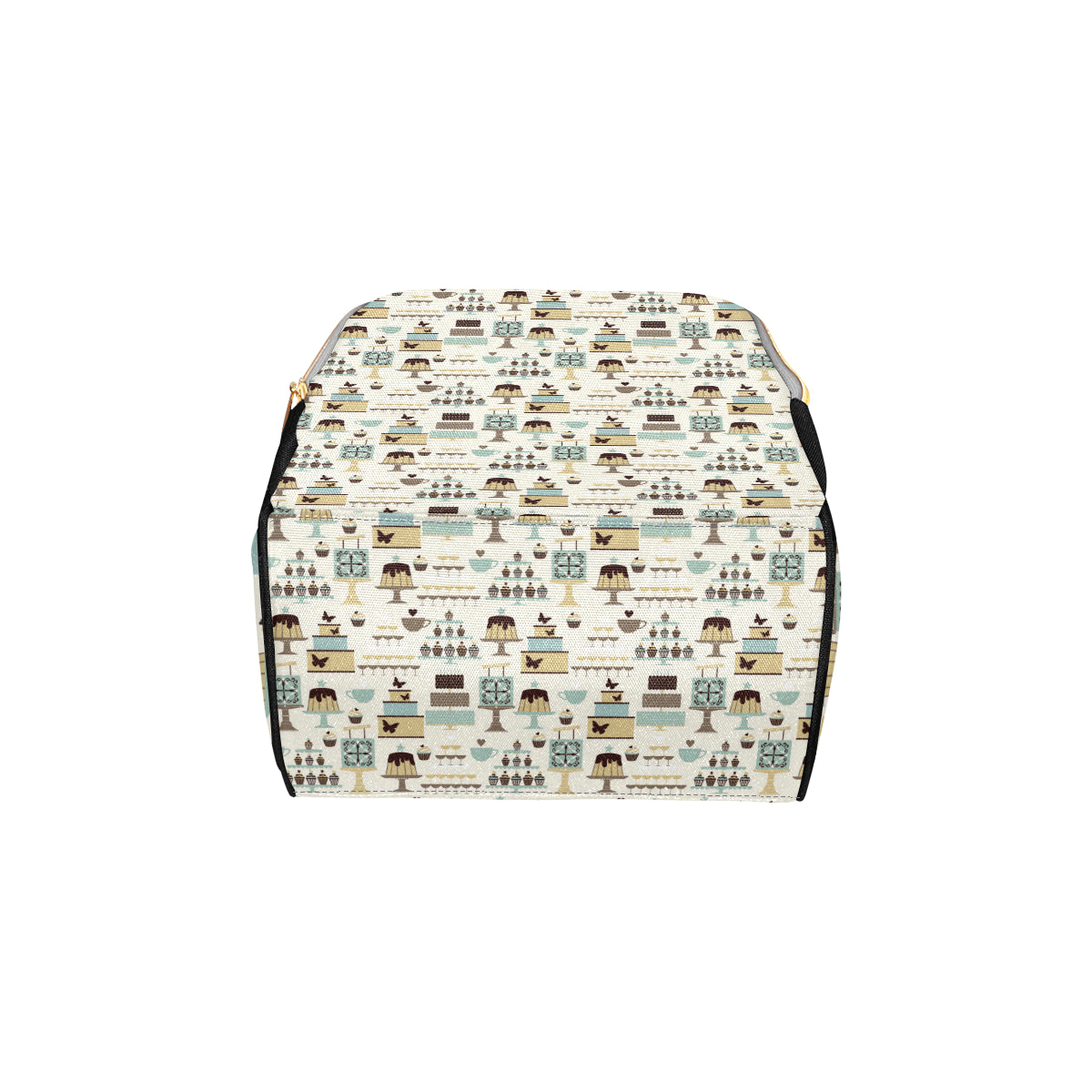 Cake Pattern Print Design 02 Diaper Bag Backpack
