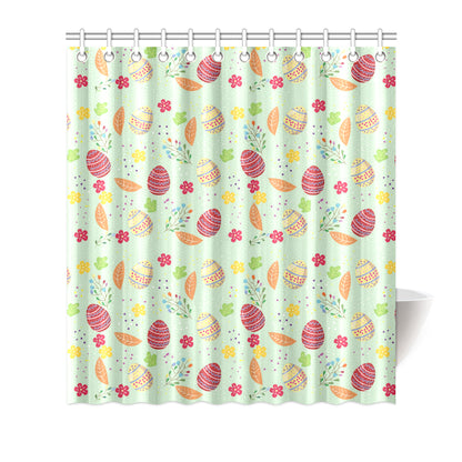 Easter Eggs Pattern Print Design RB07 Shower Curtain