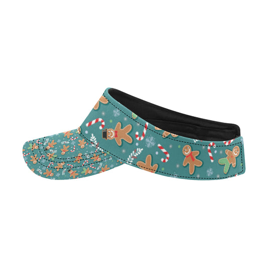 Gingerbread Pattern Print Design 05 Unisex Sun Visor