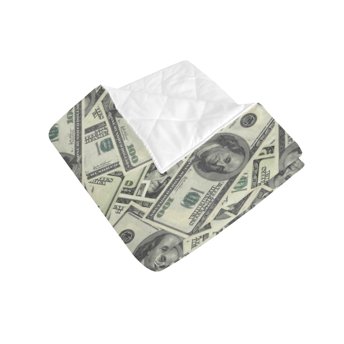 Dollar Pattern Print Design DO02 Premium Quilt