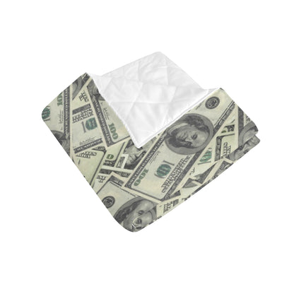 Dollar Pattern Print Design DO02 Premium Quilt