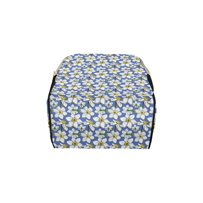 Daffodils Pattern Print Design DF08 Diaper Bag Backpack