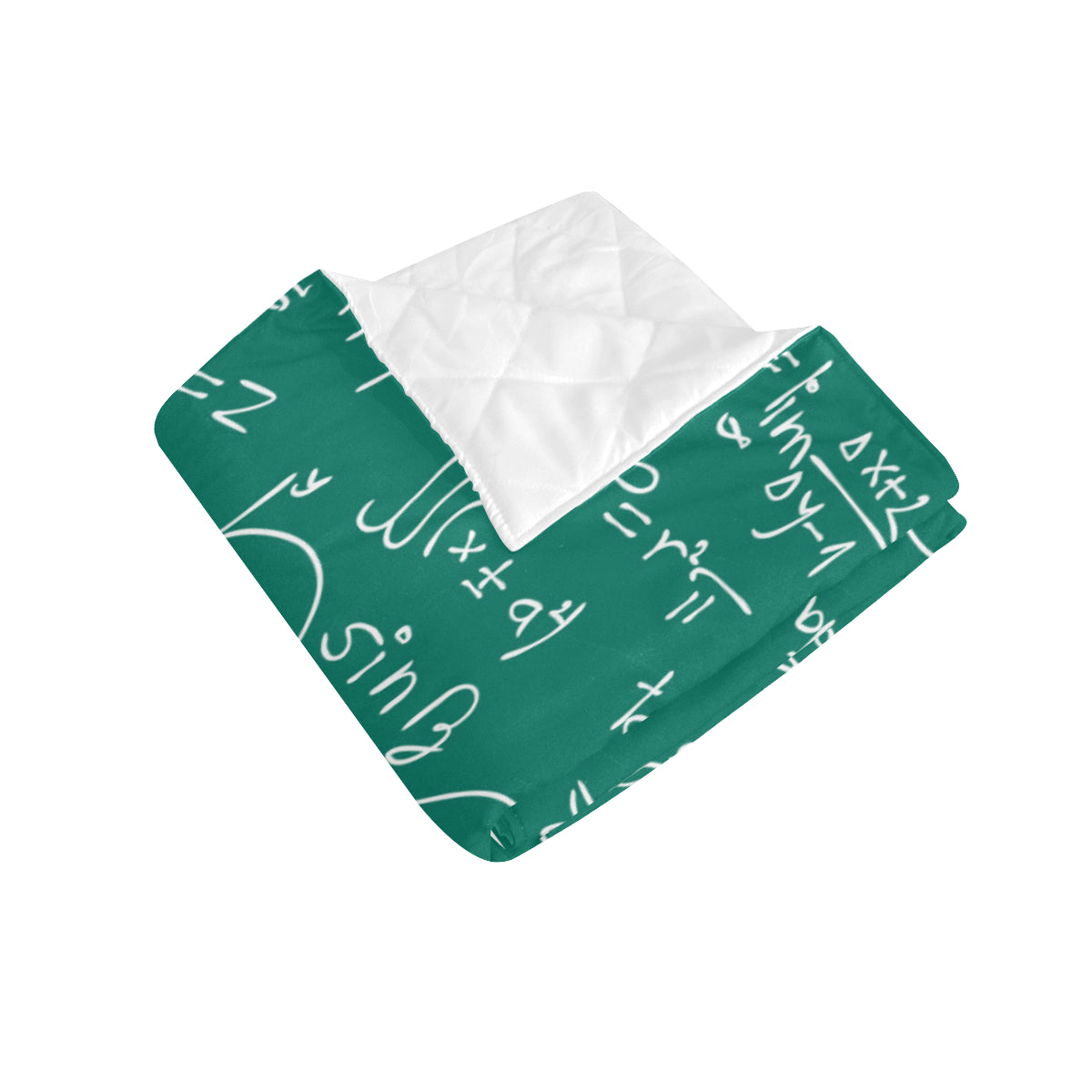 Math Pattern Print Design 01 Premium Quilt