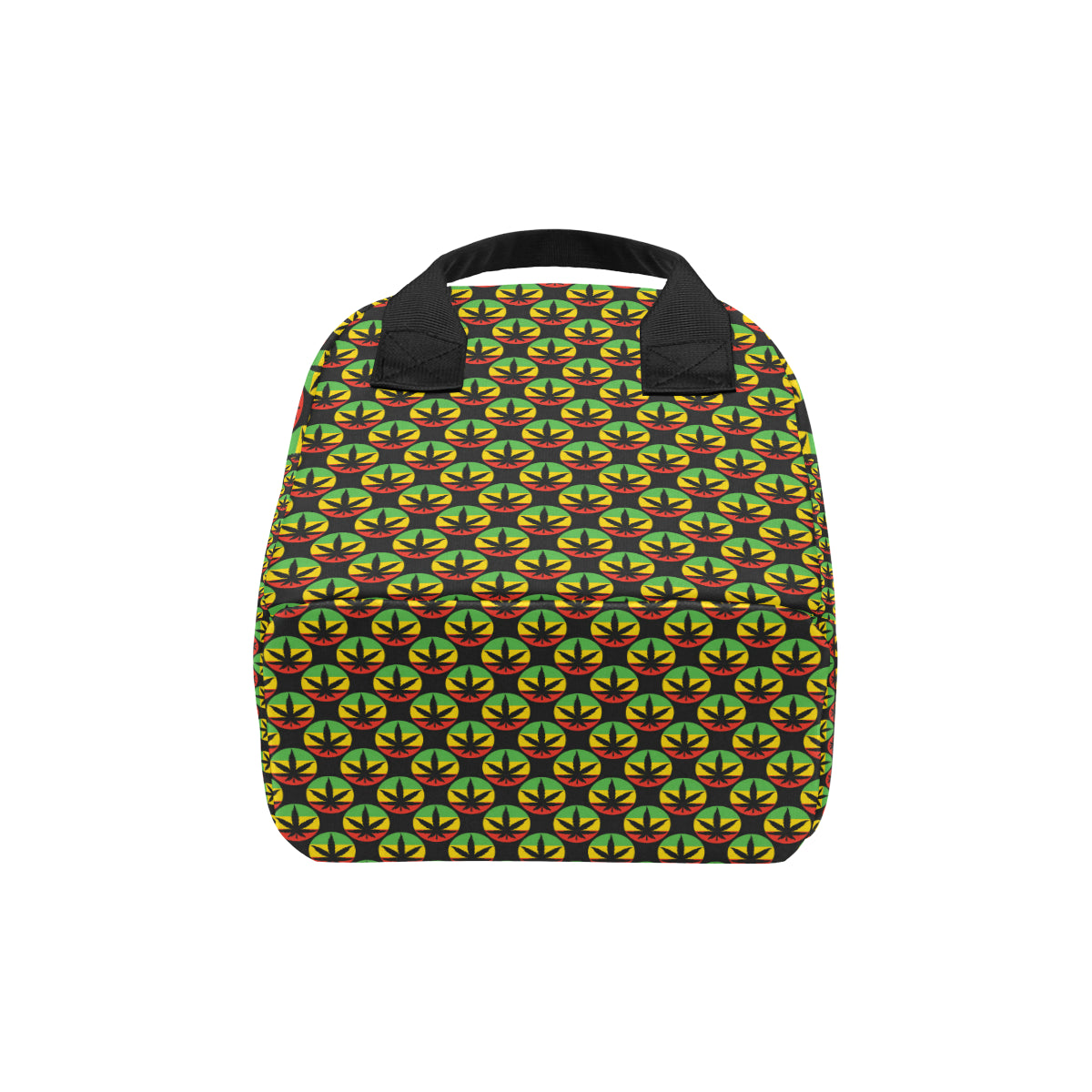 Rasta Reggae Color Design Insulated Lunch Bag