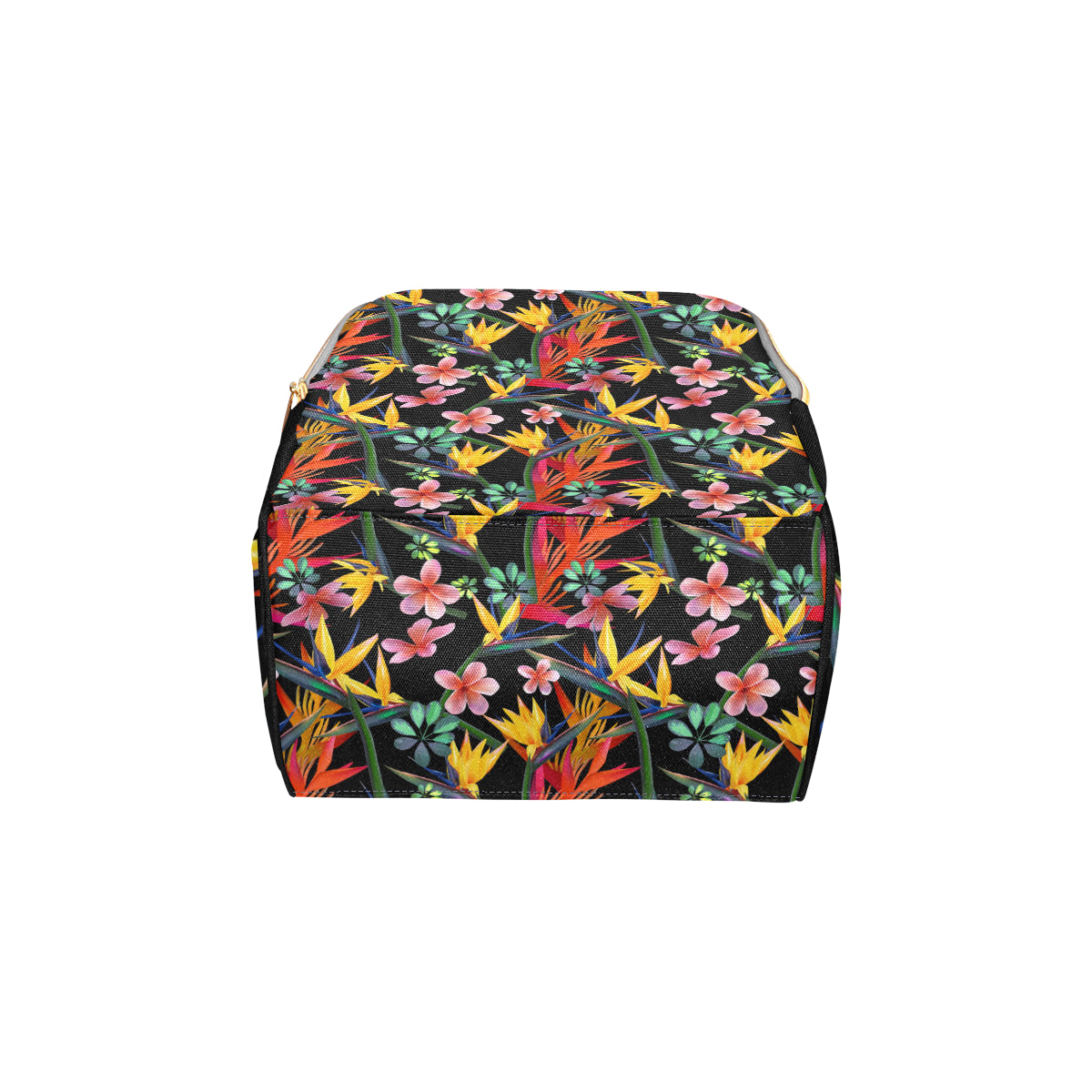 Tropical Flower Pattern Print Design TF015 Diaper Bag Backpack
