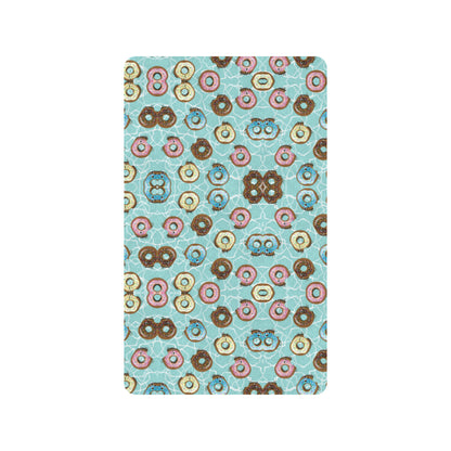 Emoji Donut Print Pattern Rubber Doormat