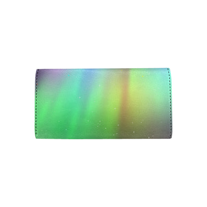 Aurora Borealis Pattern Print Design 03 Women's Trifold Wallet