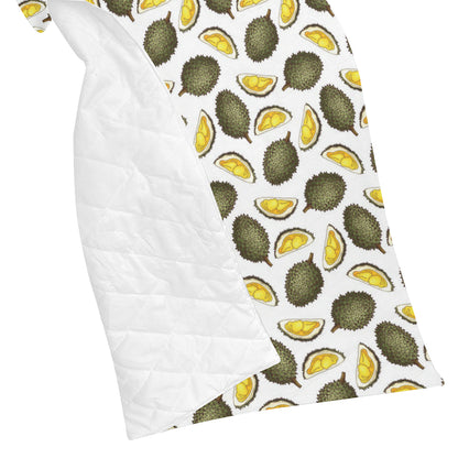 Durian Pattern Print Design DR03 Premium Quilt