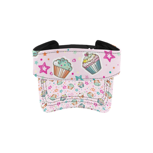 Cupcake Pattern Print Design CP03 Unisex Sun Visor