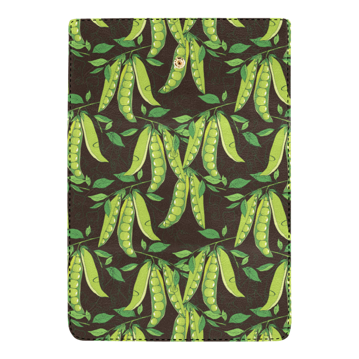 Peas Pattern Print Design A03 Women's Trifold Wallet