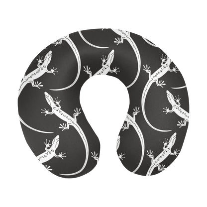 lizard Pattern Print Design 01 U-Shaped Travel Neck Pillow
