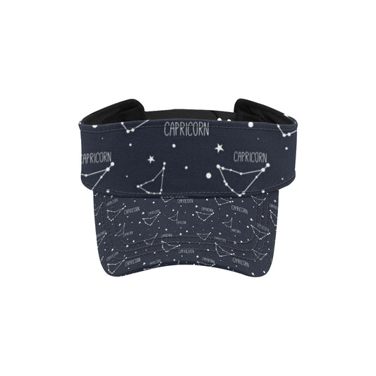 Capricorn Zodiac Pattern Print Design 01 Unisex Sun Visor