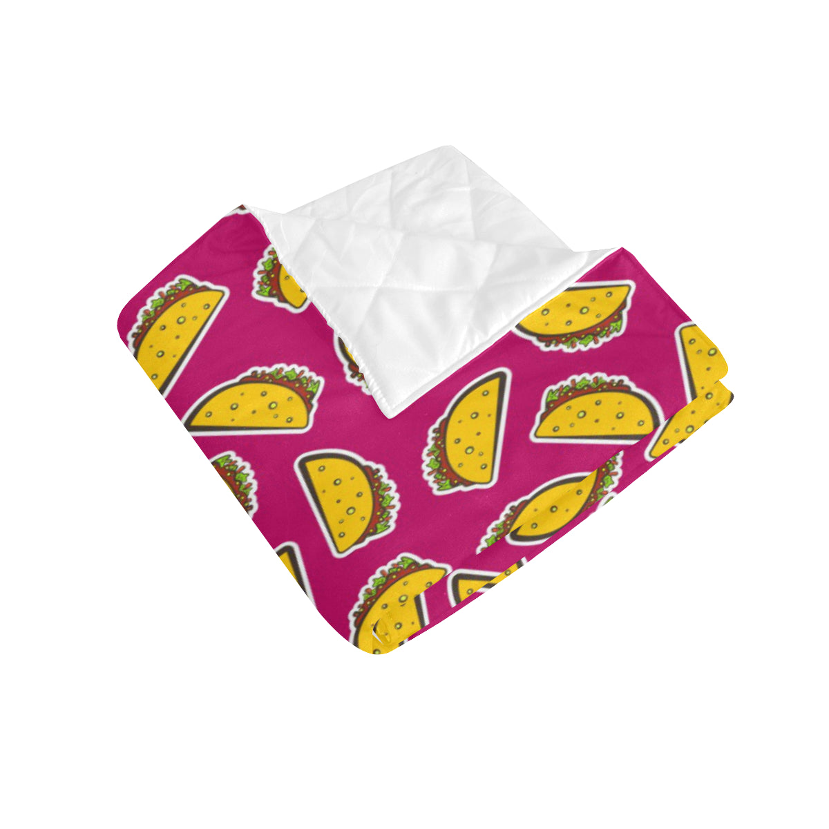 Taco Pattern Print Design TC01 Premium Quilt