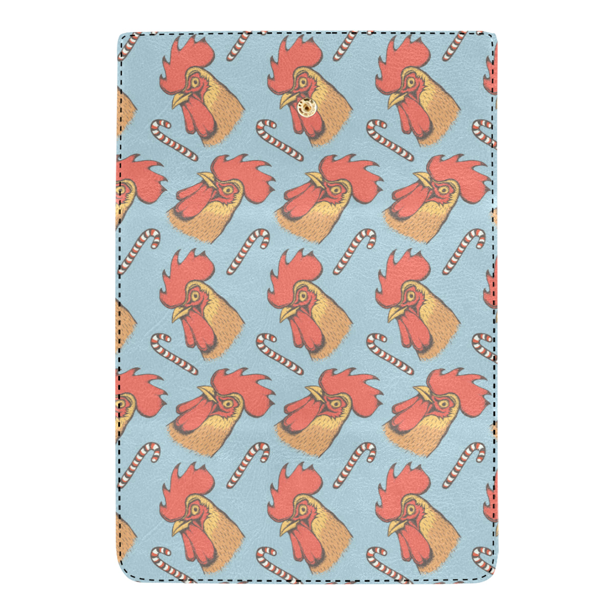 Rooster Pattern Print Design A05 Women's Trifold Wallet