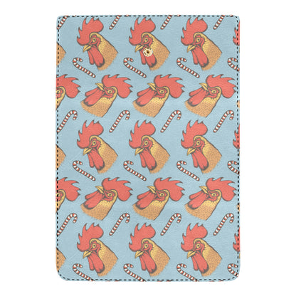 Rooster Pattern Print Design A05 Women's Trifold Wallet