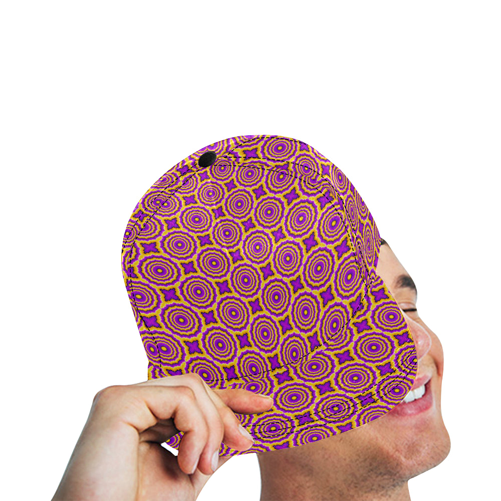 Optical illusion Expansion Snapback Cap