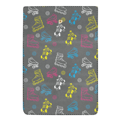 Roller skate Pattern Print Design A02 Women's Trifold Wallet