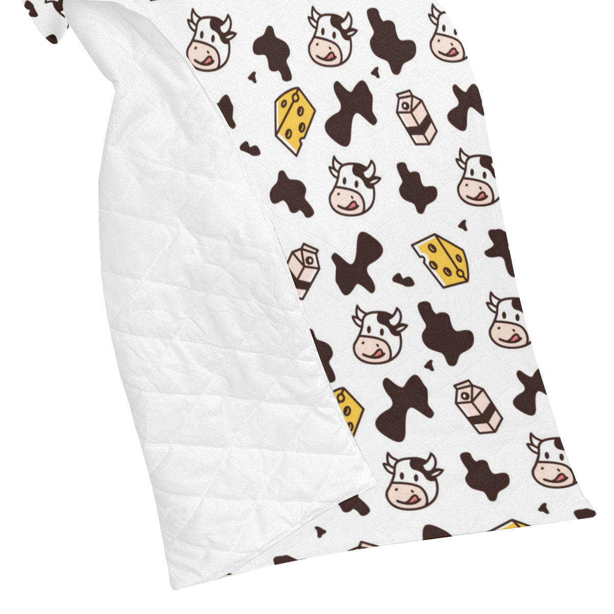 Cow Pattern Print Design 06 Premium Quilt